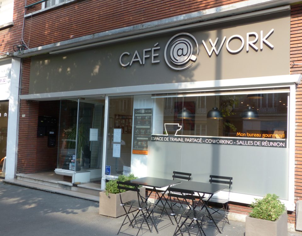 Café @ Work, Valenciennes, enseigne