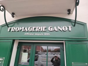 Fromagerie Ganot Jouarre Enseigne