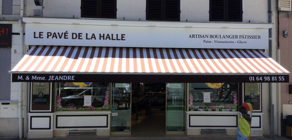 Boulangerie Le Pavé de la Halle, Milly-la-Forêt, enseigne