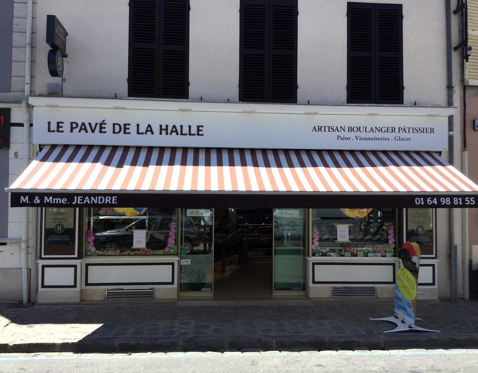 Boulangerie Le Pavé de la Halle, Milly-la-Forêt, enseigne