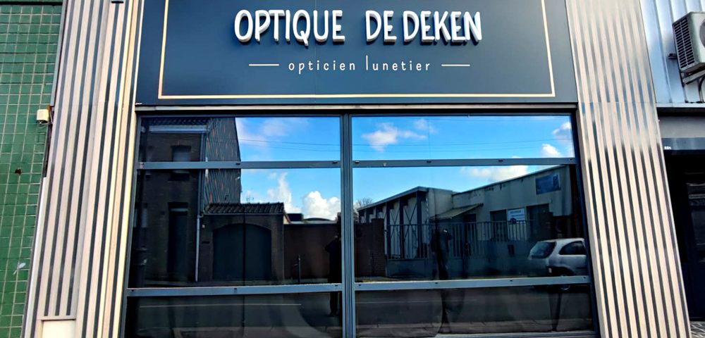 Opticien, Optique De Deken, Vieux condé, Habillage de façade