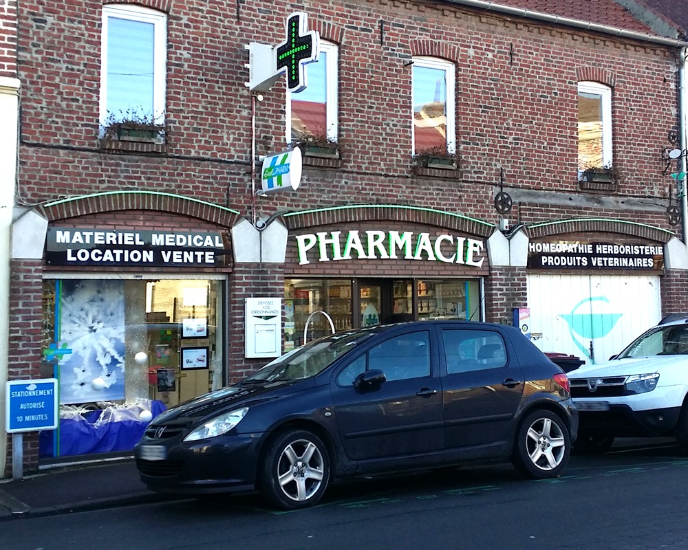 Devanture Pharmacie Cambrai