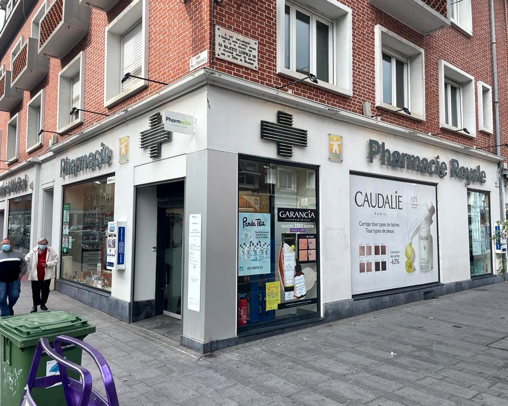 Devanture Pharmacie Calais
